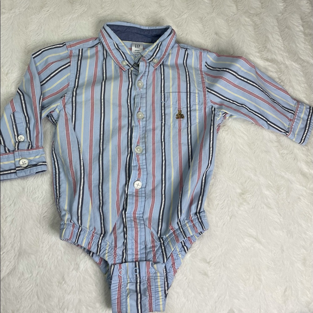 Baby Gap Infant Bodysuit Longsleeve shirt size 6-12 months